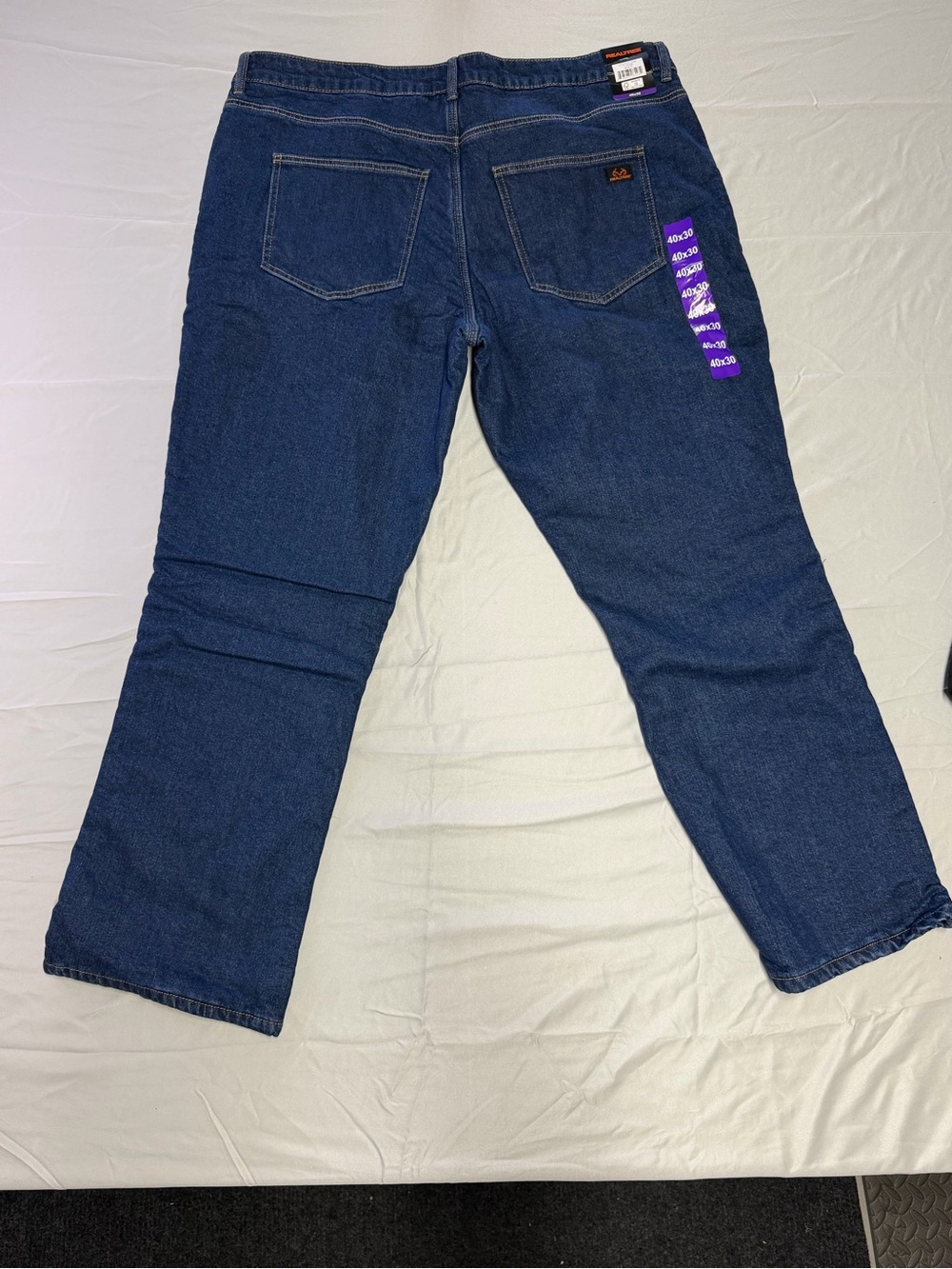 Realtree Insulated Jeans - Comfortable Straight Fit 34x30